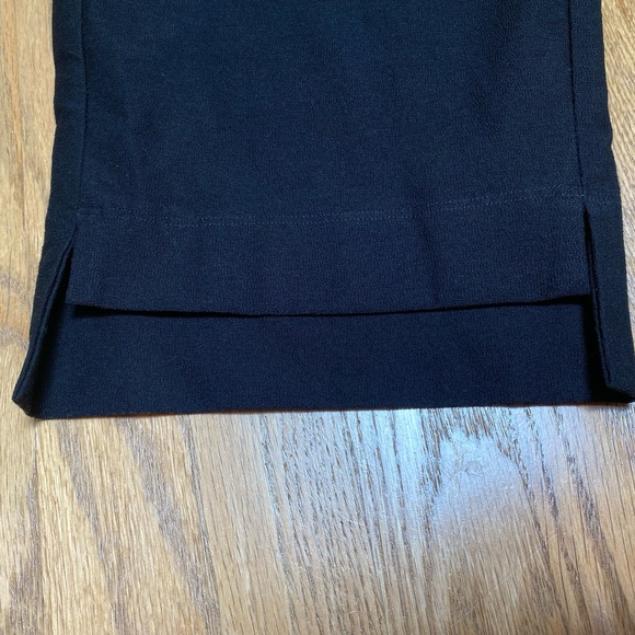 New EILEEN FISHER Crepe Cropped  Ankle Pant Black Washable Plus USA -3X- $178 - Picture 5 of 9